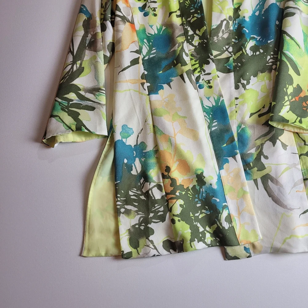 Chico's 0 Multicolor Abstract Jacket - Picture 6 of 11